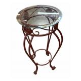 Glass Top Fern Stand