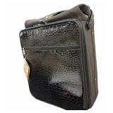 Black Joy Mangano Roll Around Double Decker Carry