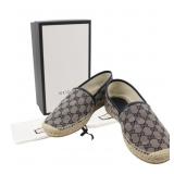 Gucci GG Canvas Espadille Flats