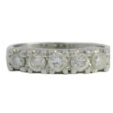 Platinum 1.00 ct Natural Diamond Ring