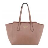Gucci Pink Leather Tote Bag