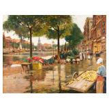 Flower Market in Amsterdam by Hermmans