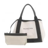 Balenciaga Canvas Handbag W/ Pouch