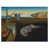 The Persistence of Memory Canvas by Salvador Dali