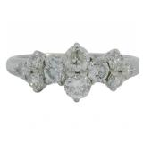 Platinum 1.00 ct Natural Diamond Ring