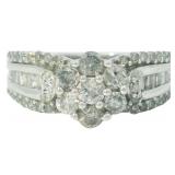 Brilliant 1.00 ct Natural Diamond Dinner Ring