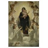 La Vierge aux anges (1900) by Bouguereau