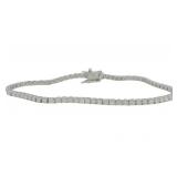 Brilliant 3.00 ct VS Diamond Tennis Bracelet
