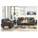 Ashley 12001 Bladen Slate Sofa & Love Seat
