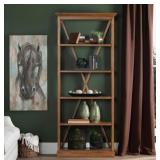 $1409 MSRP 87" Crestview Thomas Etagere