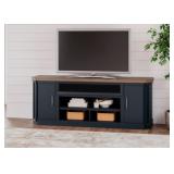 Landocken XL 83" TV Stand W/ Fireplace Option
