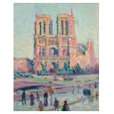 Notre-Dame de Paris (1910) LE Print by Luce