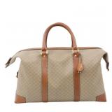 Celine Macadam Leather Boston Bag