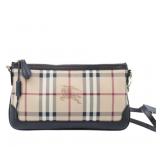 Burberry Check Pattern Shoulder Bag