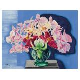Les Orchidï¿½es (1938) LE Print by Kisling