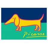 Picasso Pop Dog III Limited Edition by Pop Ave