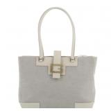Gucci G Logo Leather Tote Bag