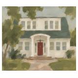 House On Elm Street LE Canvas by Studio Van Gogh
