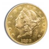 $20 Gold Liberty Double Eagle - Any Grade