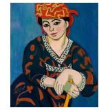 Red Madras Headdress LE Print  (1907) By Matisse
