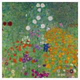 Blumengarten Ca. 1910 LE Canvas By Klimt