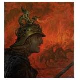 The War (1907) by Hans Thomas LE Print