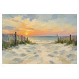 Pathway To The Water Canvas Vy Studio Van Gogh