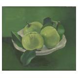 Still Life with Apples (1935) by Galanda