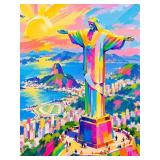 Christ The Redeemer On Canvas By Studio Van Gogh
