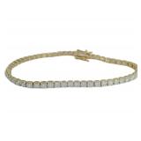 Brilliant 5.00 ct VS Lab Diamond Tennis Bracelet