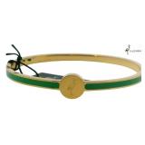 Talidara Thin Green Cuff Bracelet