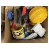 Assorted Items - Safety Gear, Tape & Other