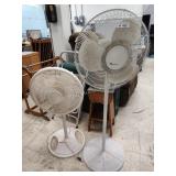 2 floor fans