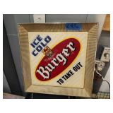 Cincinnati Burger sign did not turn on