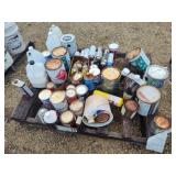 Pallet of paint, stain and other condition unknown