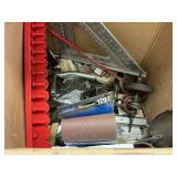 Assorted Items - Sanding Belts, Tools & Misc.