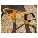 Motorcycle wheel chock