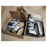 Electrical items 3 boxes