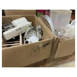 2 Boxes Kitchen Wares