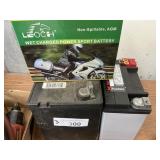 3 Motorcycle or Small Batteries