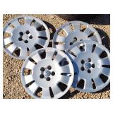 4 hubcaps