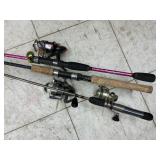 Assorted Fishing Poles