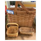 Longaberger Baskets - One As-Is