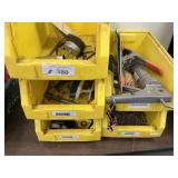 5 Garage Bins & Contents