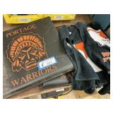 5 Portage Warriors Items -Seat Cushions & Towels