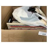 Box of Record Albums