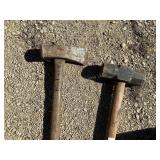 2 Items = Axe & Sledge Hammer