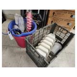 2 buckets and other items
