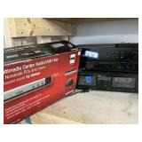 3 Audio - Pioneer Receiver, Tape Deck & Other