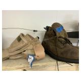 2 Items - Tool Belt & Red Wing size 12 Boots